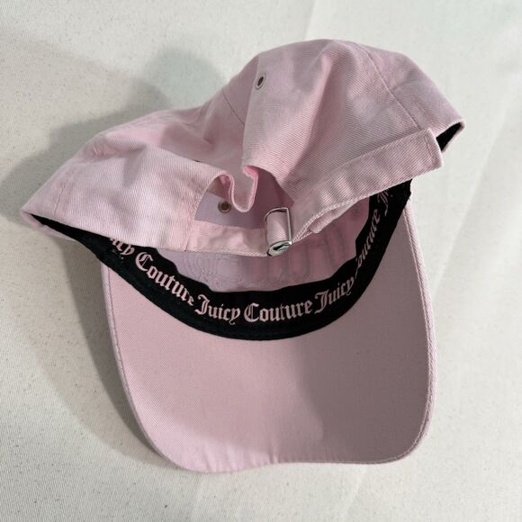 Juicy Couture Bling Rhinestones Pink Hat Cap One-Size main image 7